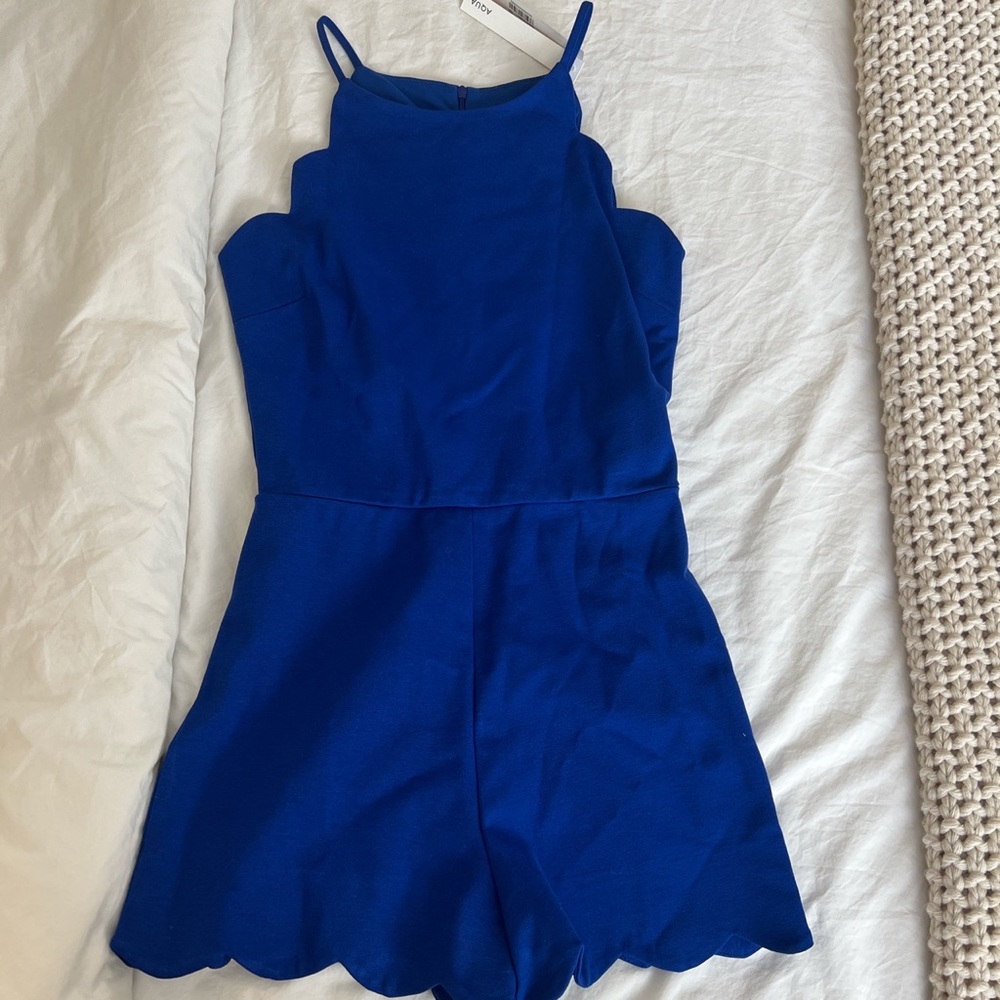 Royal blue Aqua brand romper